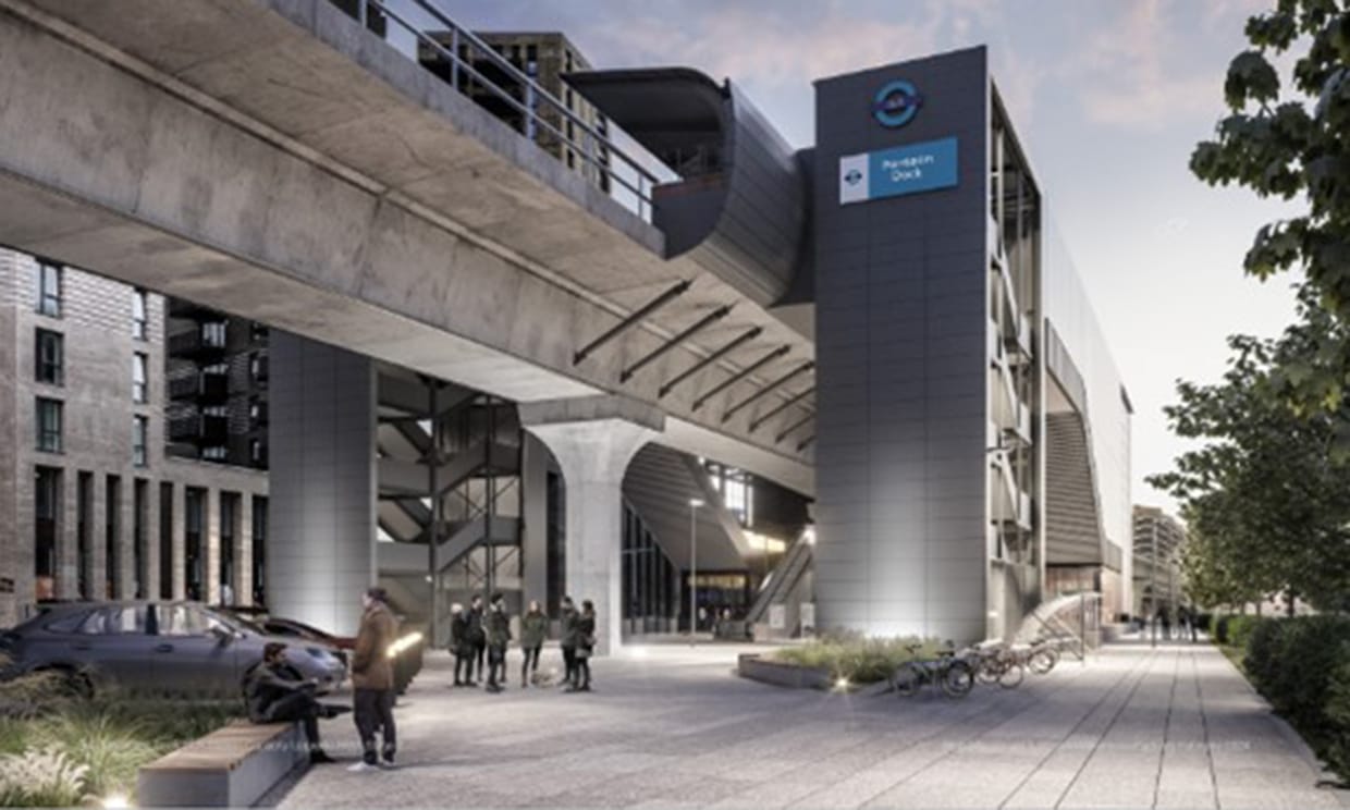 Set for redevelopment: Pontoon Dock Station