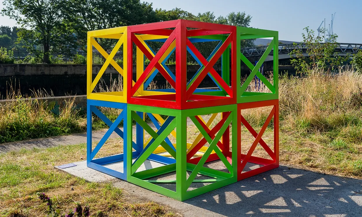 Rasheed Araeen's work, Untitled The Line
